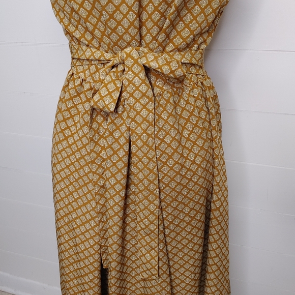 Vintage 60's button down dress size M - Picture 8 of 12